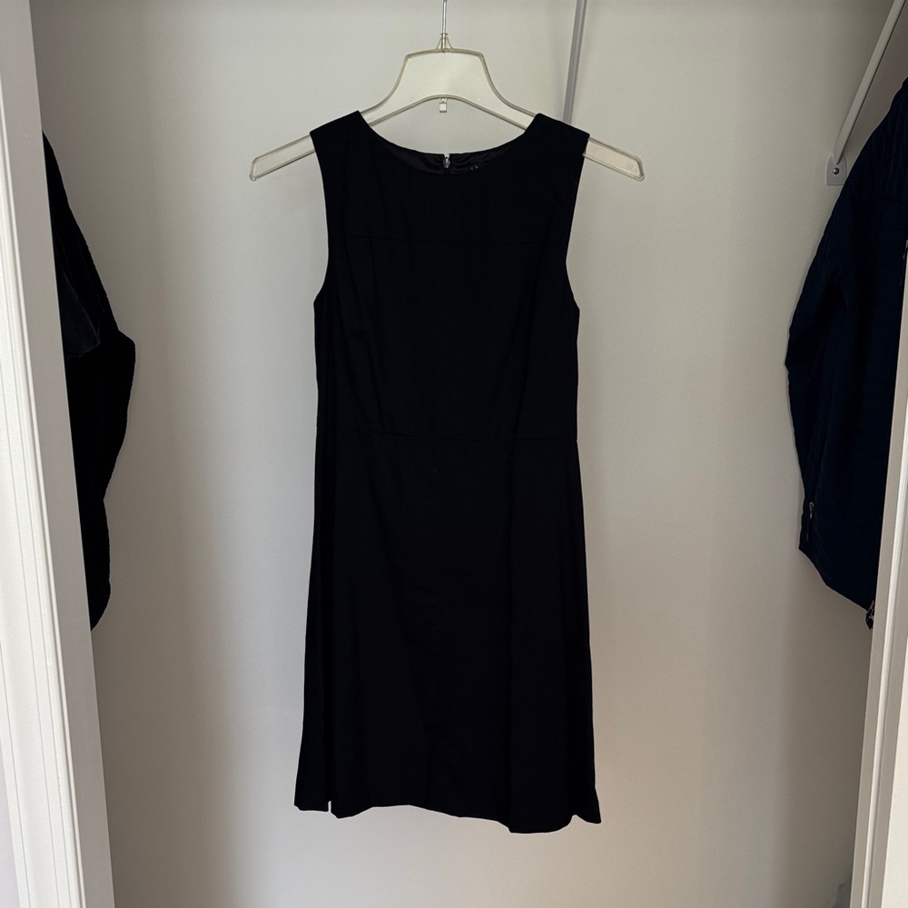 Theory Black Mini Dress